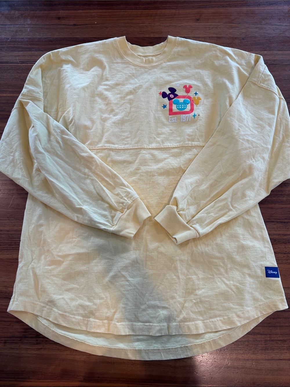 Disney Spirit Jersey Disneyland Donald Duck Play In The Park Puff Print L